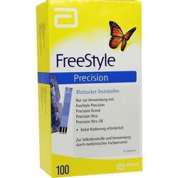FREESTYLE Precision Blutzucker Teststr.o.Codier. 100 St
