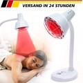 275W Infrarotlampe Rotlichtlampe Wärmelampe Therapie Schmerzlinderung NEW