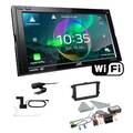 JVC Autoradio WiFi Apple CarPlay Android für Seat Alhambra schwarz inkl Canbus