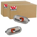 2X VAN WEZEL BLINKER GLASKLAR VORNE BEIDSEITIG PASSEND FÜR VW CADDY