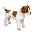 Jack Russell Terrier Kuscheltier Plüsch Hund groß XXL Plüschtier Stofftier Figur
