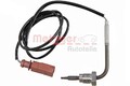 METZGER Sensor, Abgastemperatur für SEAT/SKODA/VW 0894979