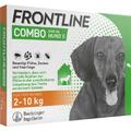 FRONTLINE Combo Spot on für kleine Hunde S 2 - 10 kg, 6 Pipetten ,PZN 17558580 