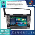 9" 64GB Android 14 Autoradio GPS DAB+CarPlay Wifi RDS DTV DSP TPMS Für VW Golf 7
