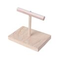 Natural Wood Perch Bird Standing Branches with Stable Base for Small Medium Bird