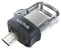 Sandisk Ultra Dual m3.0 USB Type-A / Micro-USB Stick 128 GB 
