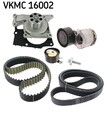 SKF XL ZAHNRIEMENSATZ + WASSERPUMPE passend für DACIA 1.5 dCi DOKKER LOGAN II