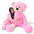 XXL Teddybär Plüsch Kuschel  Teddy Bär Valentinstag Geschenk XL 220 ROSA