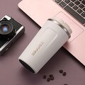 380ml Isolierbecher Kaffeebecher Thermobecher Coffee to Go Becher Edelstahl Mug
