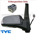 TYC 310-0102 Außenspiegel links Spiegel außen für Ford 