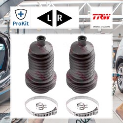 2x ORIGINAL® Trw Faltenbalg, Lenkung Vorne, Links, Rechts für Renault Clio II