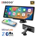 XGODY 10.26" 4K Dashcam Carplay Car DVR Kamera Touch Screen Fit Android IOS Wifi