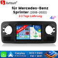 Für Mercedes-Benz Sprinter 2018-2022 DAB+ Carplay Autoradio Android 13 GPS Navi