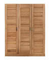 Kleiderschrank Schrank Kernbuche massiv geölt 3 türig Breite 152cm Tollow
