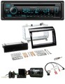 Kenwood Bluetooth DAB CD Lenkrad USB Autoradio für Fiat Ducato 12-15 piano schwa