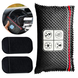 1/2/4x Auto Entfeuchter Luftentfeuchter Wiederverwendbar 400g Kissen Granulat