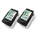 2x Patrone 1+1 XL f�r Canon Pixma MX-330 IP-2700 MP-230 MP-235 MX-340-Rf� MX-350