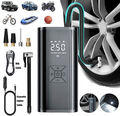150PSI LCD Elektrische Luftpumpe Akku Digitale Reifenpumpe 8000mAh Kompressor