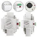 Schlanke weiße Oberfläche Dual Power automatischer Transferschalter 63A AC400V