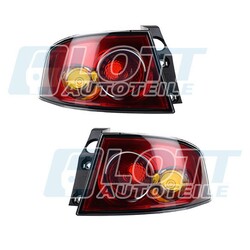 2x Heckleuchte Rücklicht rot außen Set links + rechts passend Seat Ibiza 3 