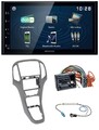 Kenwood 2DIN Bluetooth MP3 USB DAB Autoradio für Opel Astra J ab 09 Titangrau