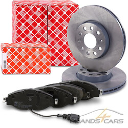 FEBI BREMSSCHEIBEN +BELÄGE VORNE FÜR AUDI A3 SEAT LEON SKODA OCTAVIA 3 VW GOLF 7FEBI BREMSENSET Ø288 # ALLE MODELLE SIEHE ANGEBOT
