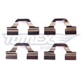 Tomex Brakes Zubehör-Satz Bremsklötze Bremsbeläge TX44-10 | 204676