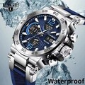 Quarzuhr Armbanduhr Herren Männer Uhren Datum Leuchtend Sportuhr Wasserdicht Uhr