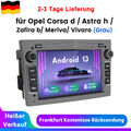 Autoradio Carplay Für Opel Astra H Corsa C D Vectra C Zafira Android 13 DAB+ 64G