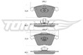 TOMEX Brakes Bremsbelagsatz Scheibenbremse TX 15-26 für SAAB FORD MAZDA BK V50 2