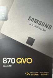 Samsung 870 QVO 4TB 2,5 Zoll SATA III Interne SSD (MZ-77Q4T0BW)