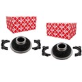 2X FEBI BILSTEIN DOMLAGER SATZ VORNE BEIDSEITIG PASSEND FÜR OPEL ASTRA ZAFIRA