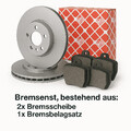 FEBI BILSTEIN Bremsenset Bremsscheiben & Beläge Hinten für Tesla