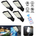 2/4x 5000W LED Solarleuchte mit Bewegungsmelder Außen Lampe Gartenfluter Licht