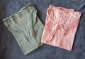 Esprit 2 T-Shirts Gr. XXL grün + rosè – top Zustand –