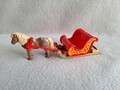 Playmobil Ponykutsche Kutsche Schlitten Winter Pony Reiterhof Bauernhof