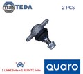 QS6783/HQ TRAGGELENK FÜHRUNGSGELENK VORNE NIEDRIGER QUARO 2PCS NEU OE QUALITÄT