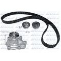 1x Wasserpumpe + Zahnriemensatz DOLZ KD142 passend für