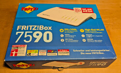 AVM FRITZ!Box 7590 WLAN DSL-Router - Weiß (20002784)