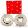 2X TRW BREMSSCHEIBEN 256mm BELÜFTET VORNE PASSEND FÜR SEAT MII SKODA CITIGO