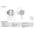 Bosch Lichtmaschine für Dacia Renault