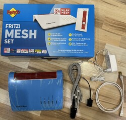 AVM FRITZ!Box 7590 Modem Router in OVP inkl. allem Zubehör und Original Folie.