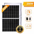 200W Balkonkraftwerk Photovoltaik Solaranlage 2 Stück 100W Solarpanel Solarmodul