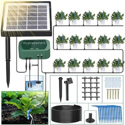 15m Solar Bewässerungssystem Pflanzenbewässerung Automatisch System Kit