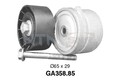 SNR Spannrolle Keilrippenriemen GA358.85 für FIAT LANCIA ALFA PUNTO STILO SW 156