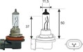 Glühlampe MAGNETI MARELLI 002547100000 H8 12 35