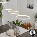 LED Ess Wohn Schlaf Zimmer Beleuchtung Hänge Lampe Pendel Leuchte dimmbar modern