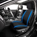 Schwarz-blauer Universalbezug für den Vordersitz, KBA-zertifiziert