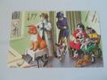 Hunde- & Katzenpfleger Humor - Haustier Friseursalon - Friseur - Vintage Postkarte §ZA56