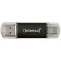 Intenso Twist Line USB-Stick 32 GB Anthrazit 3539480 USB-A, USB-C®, USB-A (USB